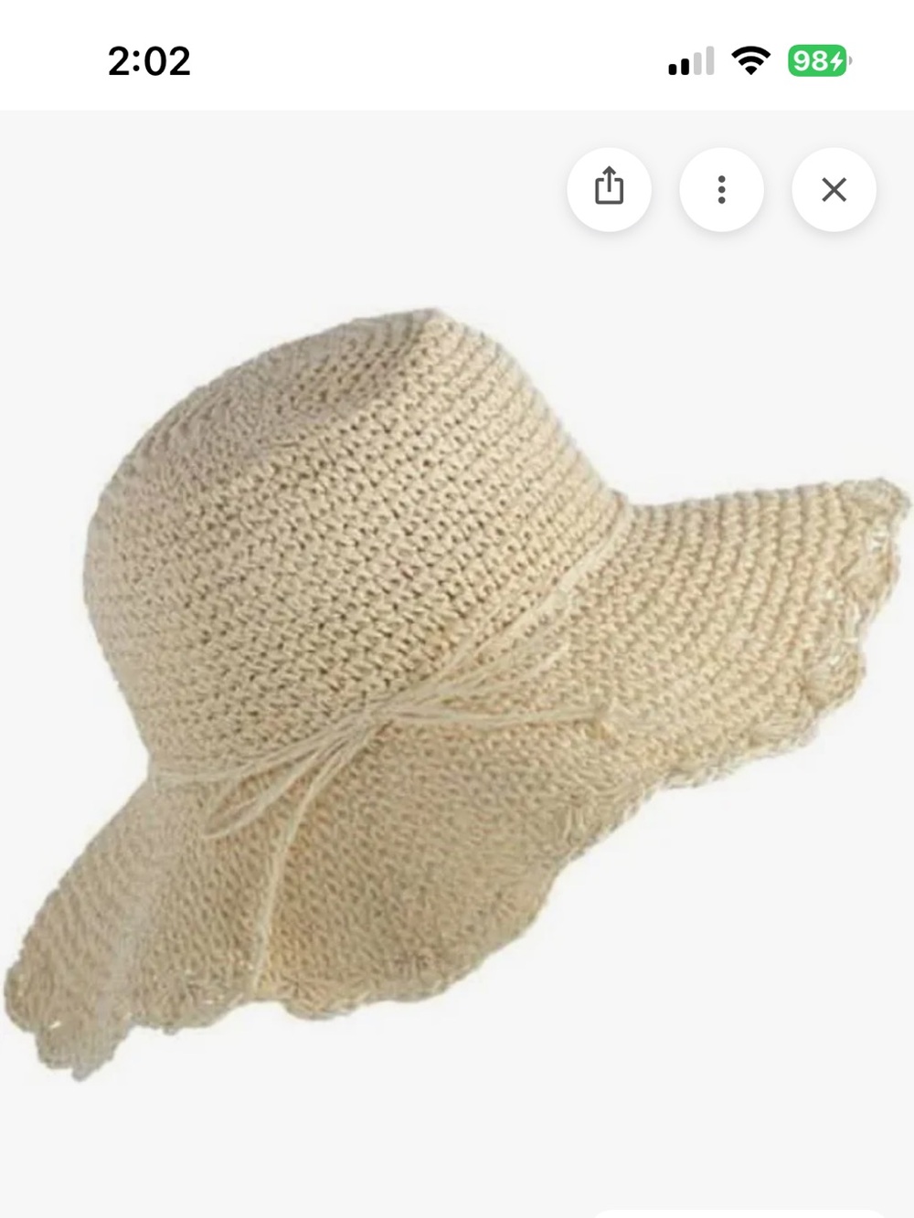 Shiraleah Woman's Summer Natural Straw Beach Hat
